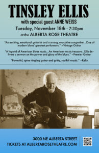 Anne Weiss opening for Tinsley Ellis at the Alberta Rose Theatre